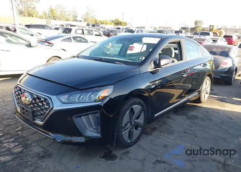 2020 Hyundai Ioniq Hybrid Sel z USA, uszkodzony, nr VIN KMHC85LC9LU235675